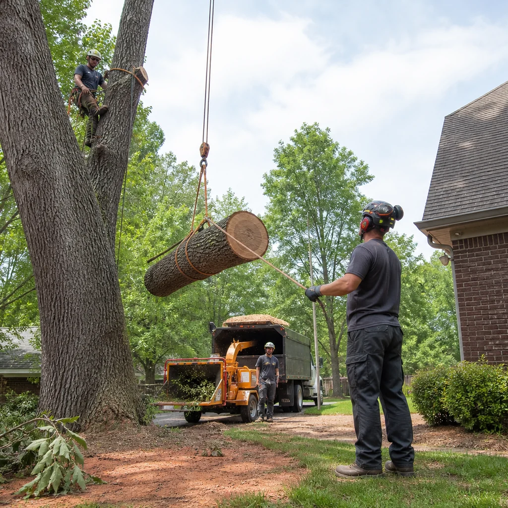 Huntsville Tree Removal service crew
